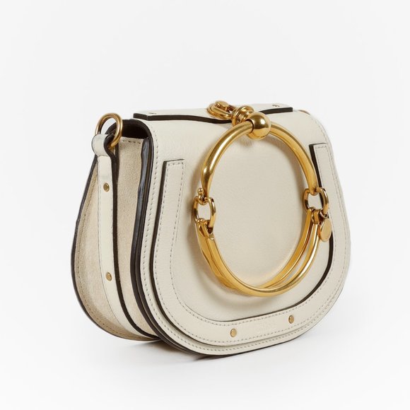 Chloe Handbags - Chloé Small Off White Nile Bag